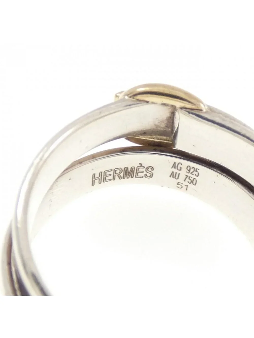 Hermes Vintage Double Tour Ring